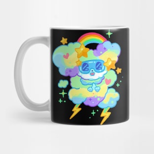 fluffy bubbly moody bunny clouds cute buuny lovers Mug